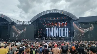 Thunder - The Western Sky, Live at Hellfest 2022