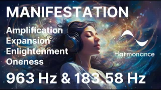 🌌 MANIFESTATION | Jupiter 183.58 Hz & Divine Consciousness 963 Hz Fusion 🌌
