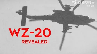 Unveiling China's WZ-20 Attack Helicopter: A Heavy Gunship Inspired by the AH-64 Apache