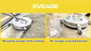 🎉🎉EVEAGE pressure washer surface cleaner with sewage recycling is on the shelf✨✨