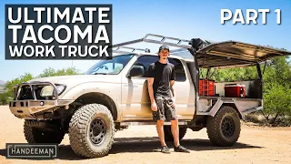 Building The Ultimate Tacoma Work Truck Tray | Part 1  - First Generation Toyota