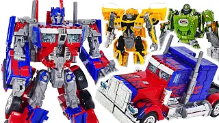 Transformers tribute Optimus Prime leader class! Stop the attack of Decepticons! | DuDuPopTOY