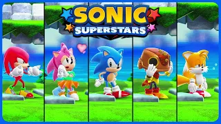 All characters idle animations - Sonic Superstars