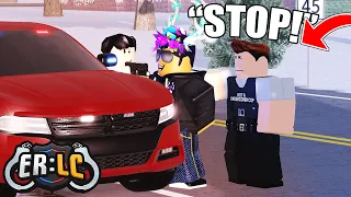 This Cop ARRESTED me for NO REASON! - ERLC Roblox Liberty County