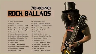 Top 20 Rock Baladas en Ingles de los 70 80 y 90 - Lo Mejor de Los Clasicos del Rock en Ingles