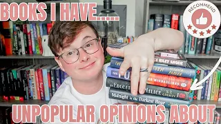 Books I Have Unpopular Opinions About | my rating compared to popular ratings