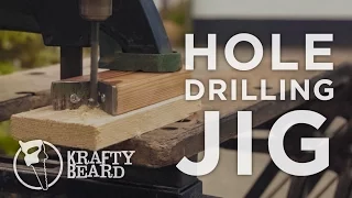 Drilling straight holes without a drill press - Making a Drill Guide Jig