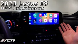 2023 Lexus ES with New Lexus Interface Infotainment System Review!