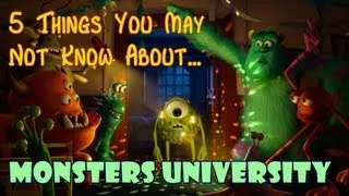 5 Things You May Not Know About... Monsters University