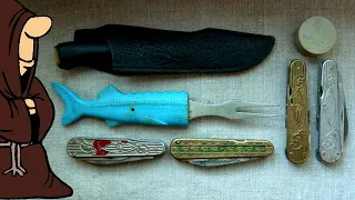 Пополнение коллекции складных ножей РИ и СССР / USSR knife collection