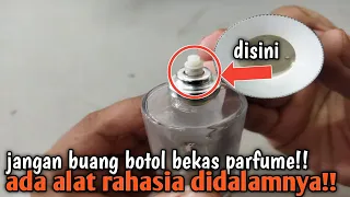 anda akan menyesal jika telah membuang botol parfume bekas#idekreatif #diy #tutorial #ideas