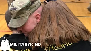 Army big brother gets 1 a.m. hugs from two happy siblings | Militarykind