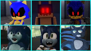 Sonic The Hedgehog Movie - Sonic EXE VS Werehog Uh Meow All Designs Compilation Compilation