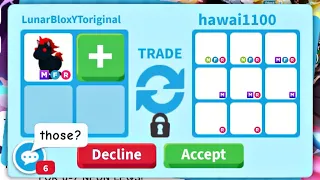 😱🤑17 HUGE OFFERS FOR MY MEGA EVIL UNICORN! (LATEST OFFERS 2023) ADOPT ME TRADING #adoptmetrades