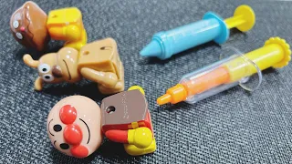 アンパンマン　おもちゃ　トイレがうまくいかないから病院の先生にお願いしよう！　Anpanman toy