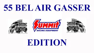 55 Bel Air Gasser Summit Racing Edition - Custom Hot Wheels Build