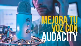 Como GRABAR y MEJORAR audio con Audacity. Programa GRATIS!