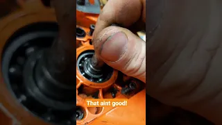 Bad Bearings On Husqvarna Chainsaw