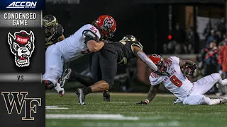 NC State vs. Wake Forest Condensed Game | 2021 ACC Football