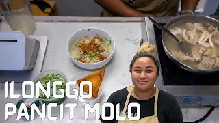 Ilonggo Chef teaches me how to make Pancit Molo | Authentic Pancit Molo Recipe