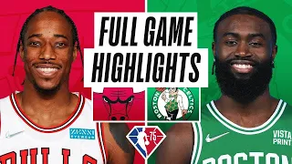 Chicago Bulls vs. Boston Celtics Full Game Highlights | NBA Season 2021-22