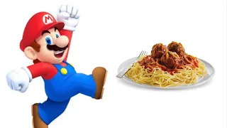 Mario characters and their favorite FOODS