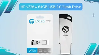 See The Top 10 Reasons To Buy The HP Pen Drive v236w 64GB USB 2.0