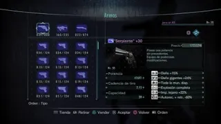 RESIDENT EVIL REVELATIONS ghost Ship Chaos 7 weapon 7'34 (Jessily_1k)