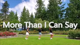 More Than I Can Say-Line Dance 추억의 팝송과 함께하는 라인댄스