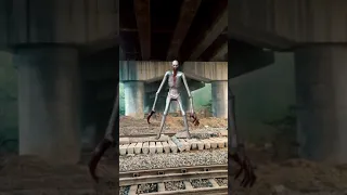 SCP-096 caught under Train Tracks Bridge