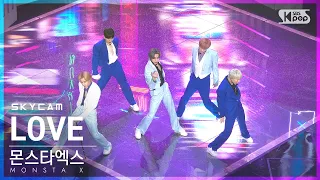 [항공캠4K] 몬스타엑스 'LOVE' (MONSTA X Sky Cam)│@SBS Inkigayo_2022.05.08.