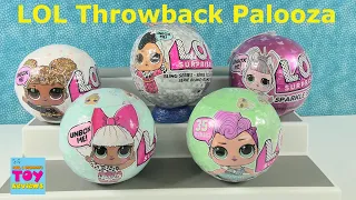 LOL Surprise Sparkle Bling Glitter Series 1 & 2 Palooza Unboxing Toy Review | PSToyReviews