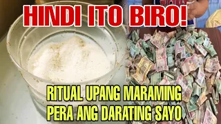 HINDI ITO BIRO! RITWAL UPANG MARAMING PERA ANG DARATING SAYO-APPLE PAGUIO7