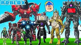 GAME ROBLOX SKIBIDI TOILET INI REALISTIS BANGET!! SEMUA TITAN ADA AKU BELI SEMUANYA!!!