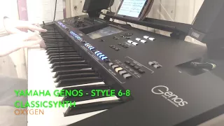 Yamaha Genos - Style : 6-8ClassicSynth (Oxygen)