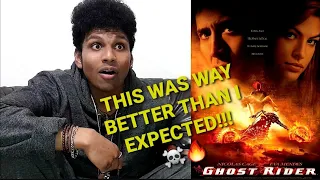 IS "Ghost Rider" ONE OF THE BEST MARVEL MOVIES EVER??(2007) Movie Reaction!!!!