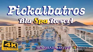 Pickalbatros Blu Spa Resort, Adults only Hurghada EG  5 Star Hotel Tour 4k