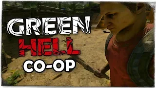 АЛЕКС И БРЕЙН СТРОЯТ СВОЙ ЛАГЕРЬ В GREEN HELL