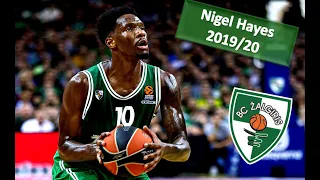 Nigel Hayes ● Žalgiris Kaunas ● 2019/20 Best Plays & Highlights