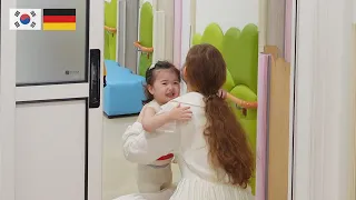 SUB) 25-month-old Roa's tearful adaptation to Korean nursery school😭