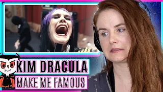 Vocal Coach reacts to Kim Dracula – Make Me Famous (Official Video)