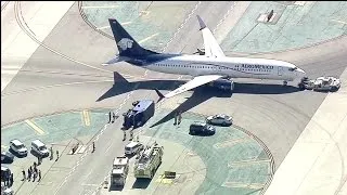 Jet Collides With Truck At LAX