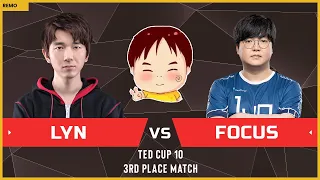 WC3 - TeD Cup 10 - Game for 3rd: [ORC] Lyn vs FoCuS [ORC]