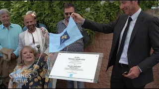 Dénomination du jardin Michèle Mercier à Cannes