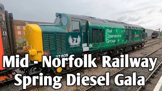 Mid - Norfolk Railway Spring Diesel Gala - 2024