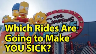 Top Six Rides That Will Make You SICK at Universal Studios Orlando