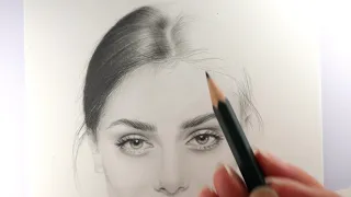 How to Draw HAIR - Step by Step | SKETCHBOOK Practice