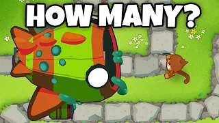 How Many Dart Monkeys Does It Take To Beat Bloonarius?