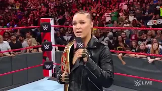 Ronda Rousey & The Bella Twins fight off The Riott Squad: Raw,Sep. 17,2018