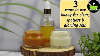 2 ingredient clear glowing skin mask | Honey for glowing complexion | DIY Skin lightening mask